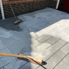 Voegmiddel droge verwerking