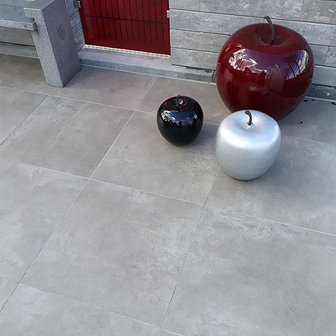 Keramische Tuintegel Keraton Cement-Look Grey 60x60x4 cm