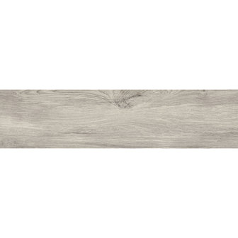 Keramische Tuintegel Keramika Wood Bianco 30x120x2 cm