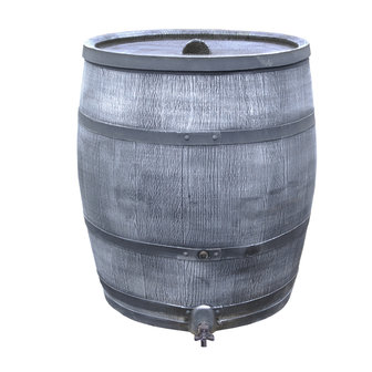 EkoGarden - Barrel Regenton 350 liter Grijs