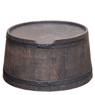 EkoGarden - Barrel 120 liter Voet Bruin