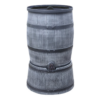 EkoGarden - Barrel 120 liter Voet Grijs