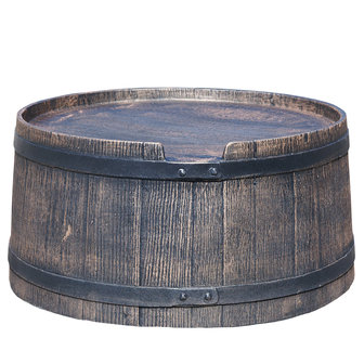 EkoGarden - Barrel 240 liter Voet Bruin