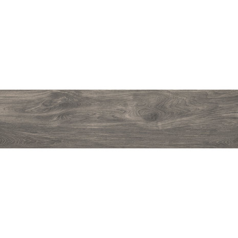 Keramische Tuintegel Keramika Wood Gray 30x120x2 cm