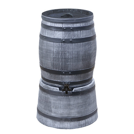 EkoGarden - Barrel 50 liter Voet Grijs