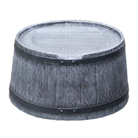 EkoGarden - Barrel 120 liter Voet Grijs