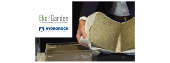 Wateroverlast voorkomen in de tuin met Hydrorock producten 