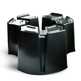 Harcostar Voet 3-delig Zwart