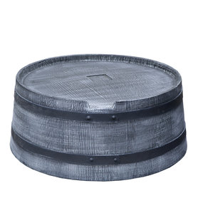 Barrel 350 liter Voet Grijs